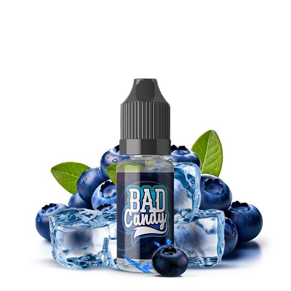 BAD CANDY JUICD SERIES Blue Rasp Iced Nikotinsalz Liquid 10 ml 20mg Nikotinmenge