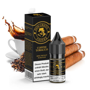 DON CRISTO Coffee Nikotinsalz Liquid 10 ml 20mg Nikotinmenge