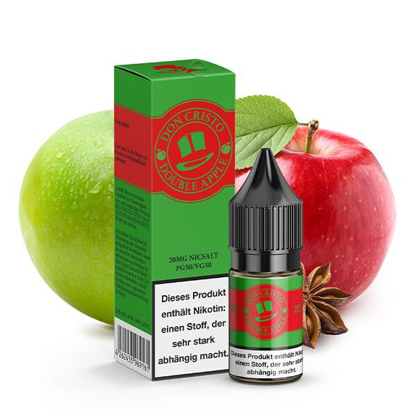 DON CRISTO Double Apple Nikotinsalz Liquid 10 ml 20mg Nikotinmenge