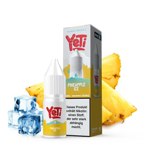 YETI SUMMIT Pineapple Ice Nikotinsalz Liquid 10 ml 20mg...