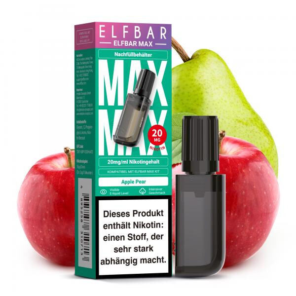 Elfbar Max Nachfüllbehälter 20mg Nikotinmenge