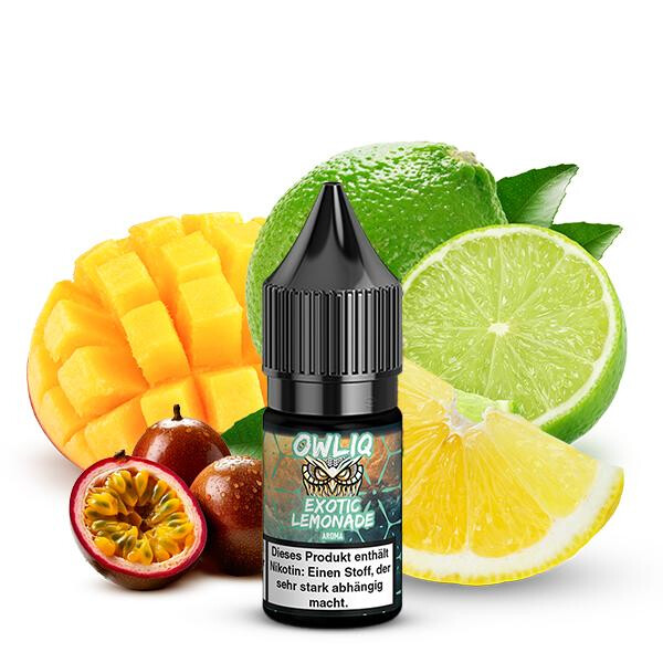 OWLIQ Exotic Lemonade Nikotinsalz Liquid 10 ml 10mg Nikotinmenge