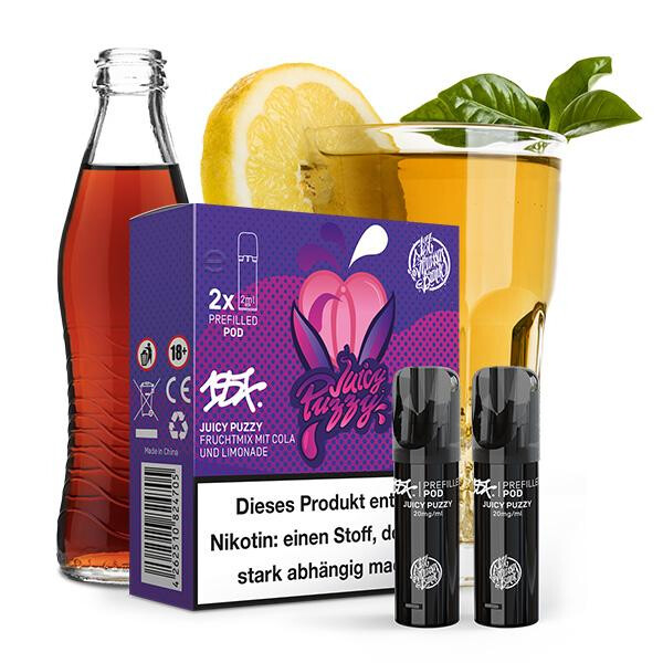 2x 187 Strassenbande 187 POD Prefilled Pod - Juicy Puzzy 20mg Nikotinmenge