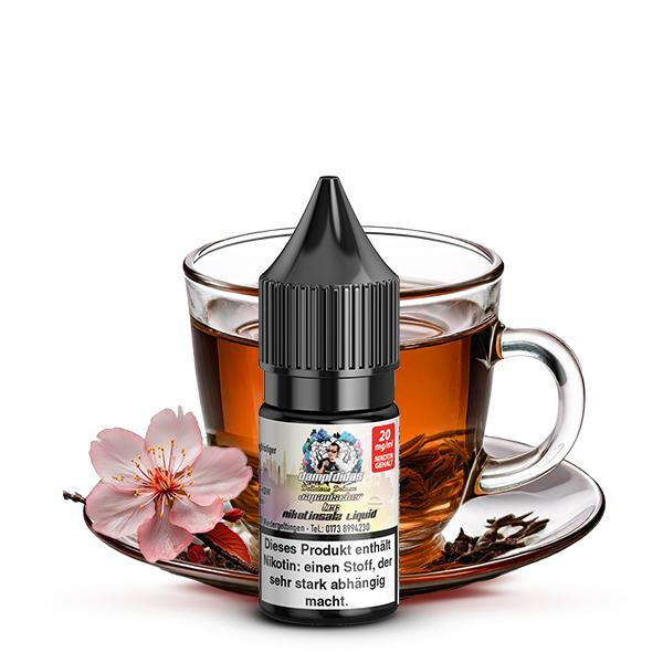 DAMPFDIDAS Delicious Deluxe Japanischer Tee Nikotinsalz Liquid 10 ml 10mg Nikotinmenge