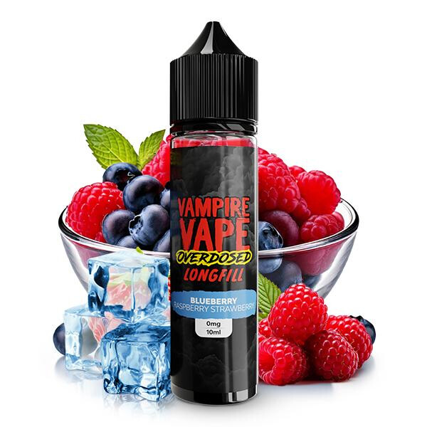 VAMPIRE VAPE OVERDOSED Blueberry Raspberry Strawberry Aroma 10ml