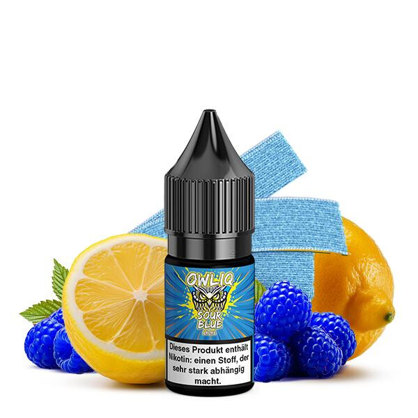 OWLIQ Sour Blue Nikotinsalz Liquid 10 ml 20mg Nikotinmenge