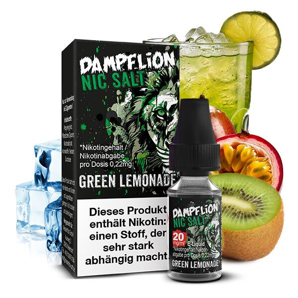 DAMPFLION INTENSE Green Lemonade Nikotinsalz Liquid 10ml 10mg Nikotinmenge
