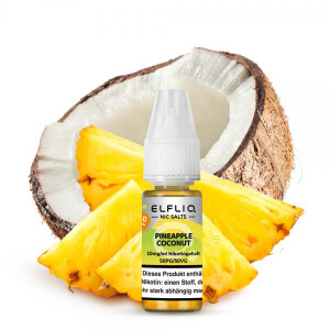 ELFBAR ELFLIQ Pineapple Coconut Nikotinsalz Liquid 10 ml...