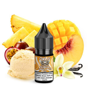 OWLIQ Tropical Vanilla Ice Nikotinsalz Liquid 10 ml 20mg...