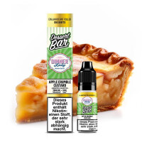 DINNER LADY Apple Crumble Custard Nikotinsalz Liquid 10 ml 20mg Nikotinmenge