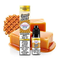 DINNER LADY Salted Caramel Waffle Nikotinsalz Liquid 10 ml 10mg Nikotinmenge