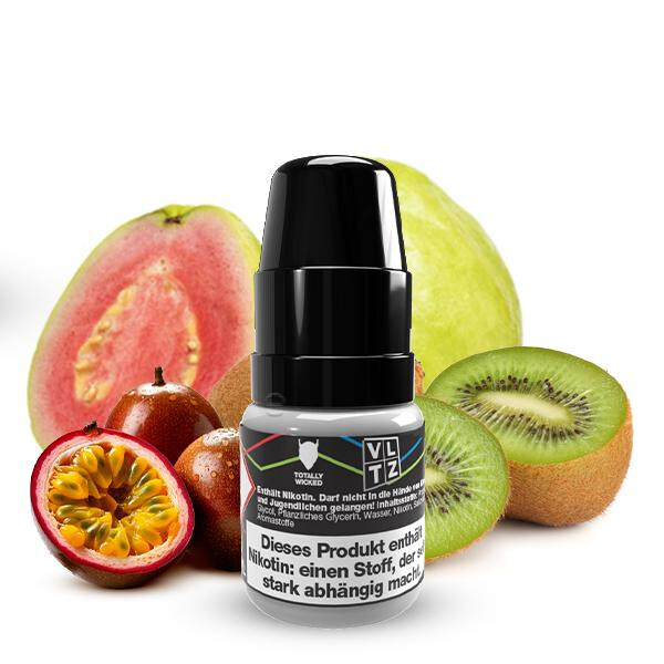 VLTZ Kiwi Passionfrucht Guave Nikotinsalz Liquid 10ml 16mg Nikotinmenge
