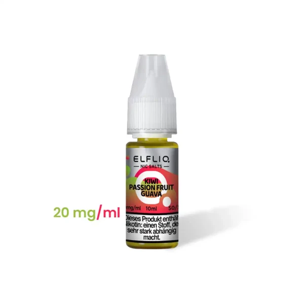 Elfliq Nikotinsalzliquids 20 mg/ml Kiwi Passionfruit Guave