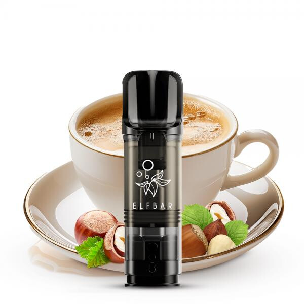 2x Elfbar ELFA Pod - Hazelnut Coffee 20mg Nikotinmenge