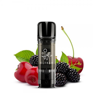 2x Elfbar ELFA Pod - Blackberry Cherry 20mg Nikotinmenge