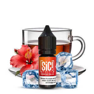 SIC! Hibiscus Tea Ice Nikotinsalz Liquid 10 ml 20mg...