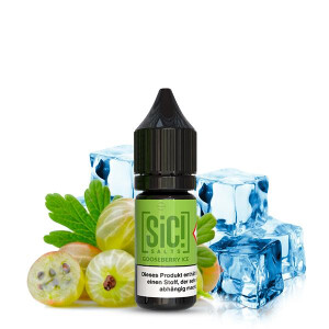 SIC! Gooseberry Ice Nikotinsalz Liquid 10 ml 20mg...