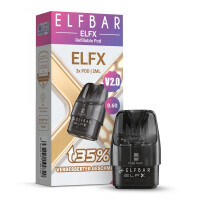 3x Elfbar ELFX V2.0 Refillable Pod 0.6 Ohm