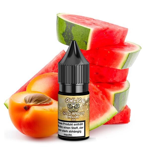 OWLIQ Gold Apricot Melon Nikotinsalz Liquid 10 ml 20mg