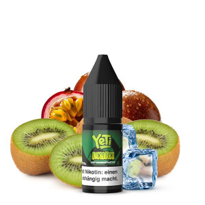 YETI OVERDOSED Kiwi Passionfruit Ice Nikotinsalz Liquid...