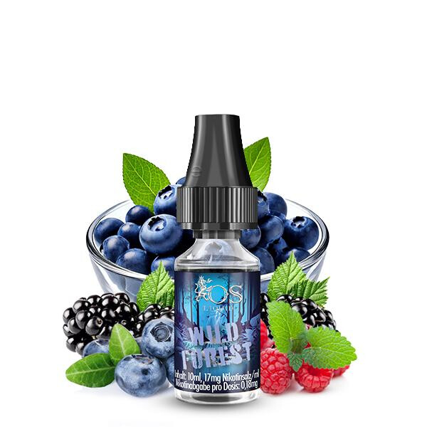 OS LIQUID Wild Forest Nikotinsalz Liquid 10 ml 17mg Nikotinmenge