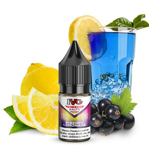 IVG INTENSE Riberry Lemonade Nikotinsalz Liquid 10 ml...