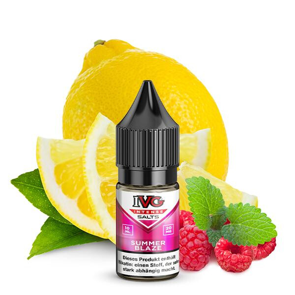 IVG INTENSE Summer Blaze Nikotinsalz Liquid 10 ml 20mg Nikotinmenge