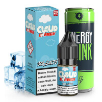 187 STRASSENBANDE Cloud Energy Nikotinsalz Liquid 10 ml 20mg Nikotinmenge