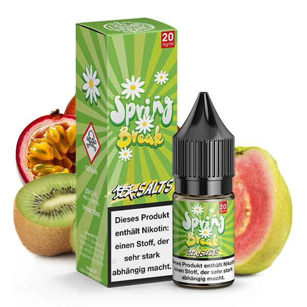 187 STRASSENBANDE Spring Break Nikotinsalz Liquid 10 ml 10mg Nikotinmenge