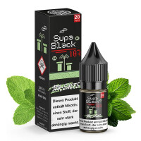 187 STRASSENBANDE Supa Black Nikotinsalz Liquid 10 ml 10mg Nikotinmenge