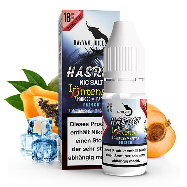 HAYVAN JUICE INTENSE Hasret Nikotinsalz Liquid 10ml 18mg Nikotinmenge
