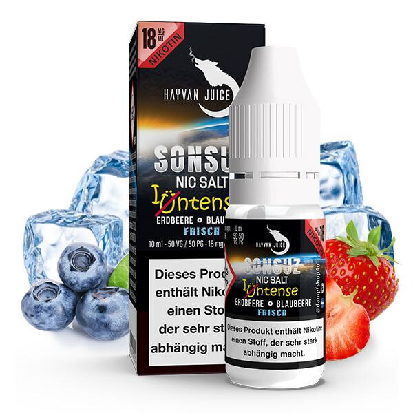 HAYVAN JUICE INTENSE Sonsuz Nikotinsalz Liquid 10ml 10mg Nikotinmenge