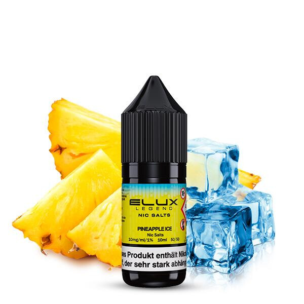 ELUX Pineapple Ice Nikotinsalz Liquid 10 ml 20mg Nikotinmenge