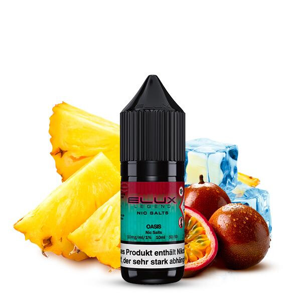 ELUX Oasis Nikotinsalz Liquid 10 ml 10mg Nikotinmenge