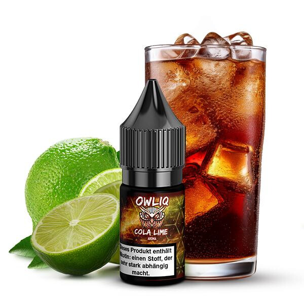 OWLIQ Cola Lime Nikotinsalz Liquid 10 ml 10mg Nikotinmenge