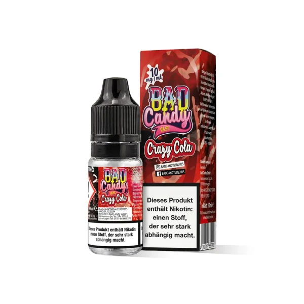 Bad Candy Nikotinsalzliquids 10 mg/ml Crazy Cola
