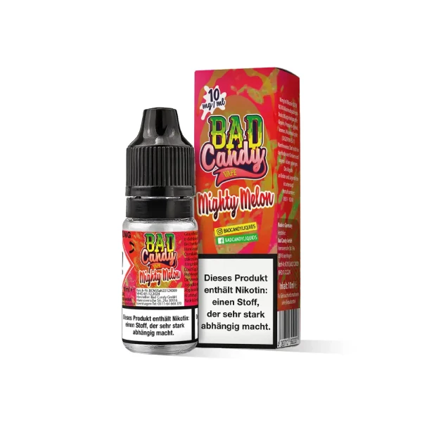 Bad Candy Nikotinsalzliquids 10 mg/ml Mighty Melon
