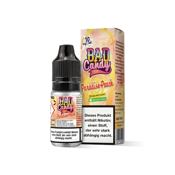 Bad Candy Nikotinsalzliquids 10 mg/ml Paradise Peach