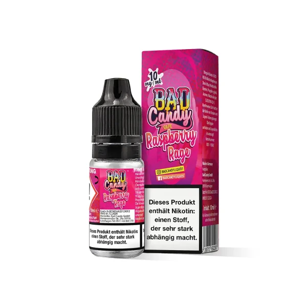 Bad Candy Nikotinsalzliquids 10 mg/ml Raspberry Rage