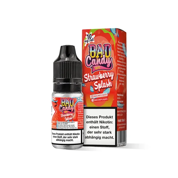 Bad Candy Nikotinsalzliquids 10 mg/ml Strawberry Splash