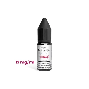 Pod Juices 10ml Liquids 12 mg/ml Erdbeere