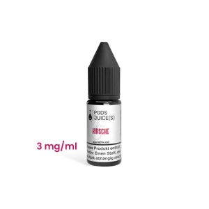 Pod Juices 10ml Liquids 3 mg/ml Kirsche